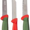Glare GA-128 Stainless Steel Kitchen Compact Knives Set of 3