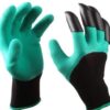 Gloves Premium Range of Heavy Duty Gardening Accessories Claws on Gloves Premium Range of Heavy Duty Gardening Accessories Claws on Right Hand for Pruning, Digging and Planting for Home and Garden Use (1 Pair), GreenKOR-P003