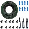 Grassland™ 4mm Micro Tube Feeder line Pipe (30meter) Pin Connectors Grassland™ 4mm Micro Tube Feeder line Pipe (30meter) Pin Connectors (120 Pcs) Punch Tool (1) Dummy stoper (100) Drip Irrigation Kits Accessories lateral Fitting