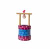 Handcrafted Wooden Mini Well Showpiece | Traditional Decorative Home Décor Handcrafted Wooden Mini Well Showpiece | Traditional Decorative Home Décor Design | Miniature Village Well for Gifting & Collectibles