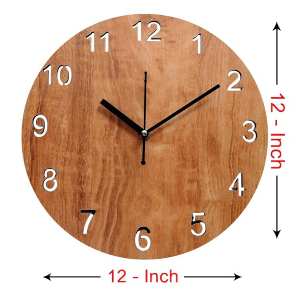 Handcrafted-Wooden-Wall-Clock-12-Inch-Natural-Wood-Finish-Large-3D-Numbers-Quartz-Movement-for-Living-Room-Bedroom-Office-Home-Decor.jpg Handcrafted Wooden Wall Clock, 12 Inch, Natural Wood Finish, Large 3D Numbers, Quartz Movement, for Living Room, Bedroom, Office & Home Decor