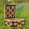 Handmade Jute Storage Box With Lid – Black & Natural Handmade Jute Storage Box With Lid – Black & Natural Woven Decorative Organizer – Eco-Friendly Multipurpose Basket For Jewelry, Gifts & Home Decor