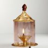 Heaven-Decor-Brass-and-Glass-akhand-deep-Diya-with-Cover-for-Puja-Deepam-Jyot-Diya-Oil-Lamp-Pooja-Articles-and-Pooja-Items-for-Home-Temple-4.8-inch.jpg Heaven Decor Brass and Glass akhand deep Diya with Cover for Puja | Deepam Jyot Diya Oil Lamp | Pooja Articles and Pooja Items for Home Temple 4.8 inch