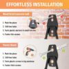 Heavy Duty Garage Storage Hooks Wall Mounted Ladder Hooks for Heavy Duty Garage Storage Hooks Wall Mounted Ladder Hooks for Organizing Tools Equipment Utility Hanger Hooks for Garage Workshop Gym Kitchen Storage Pack of 2