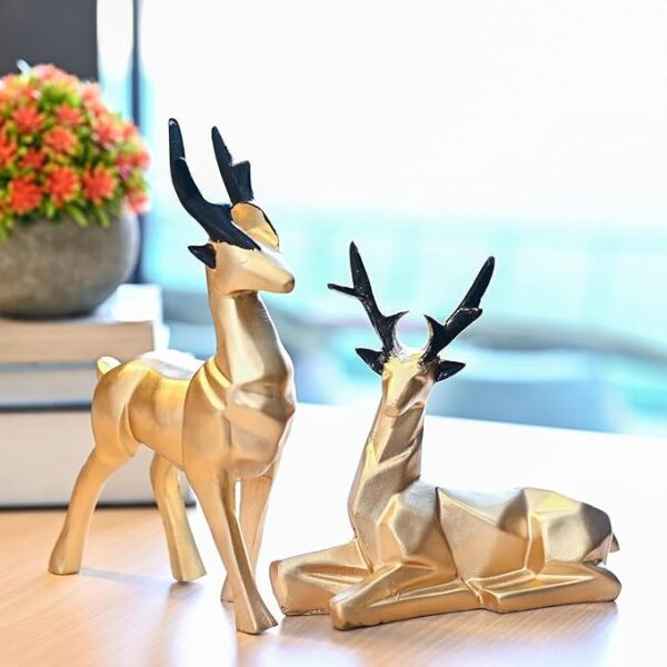 Home-Decor-Set-of-2-Deer-Resin-Showpieces-Stunning-Hiran-Statue-for-Living-Room-Decor-Gift-Items-for-Women-Aesthetic-Room-Decor-Office-Desk-Decorative-Items-Gold.jpg Home Decor, Set of 2 Deer Resin Showpieces Stunning Hiran Statue for Living Room Decor, Gift Items for Women, Aesthetic Room Decor, Office Desk Decorative Items (Gold)