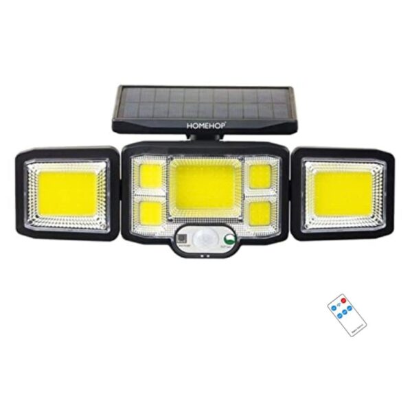 Homehop 192 COB Led Solar Motion Sensor Wall Light for Outdoor Home Garden Waterproof Wireless Security Lamp