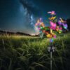 Homehop Garden Solar Light 46 LED 14 Butterflies Decorative Waterproof Firefly lamp for Home, Outdoor, Pathway, and Balcony Automatic Multicolor (Two Light Modes,)