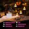 Homehop-Solar-Light-Outdoor-Waterproof-Dusk-to-Dawn-Rechargeable-Portable-LED-Tealight-Candle-Lamp-for-Balcony-Garden-Camping-and-Home-Decor-Pack-of-6.jpg Homehop Solar Light Outdoor Waterproof Dusk to Dawn Rechargeable Portable LED Tealight Candle Lamp for Balcony Garden Camping and Home Decor (Pack of 6)