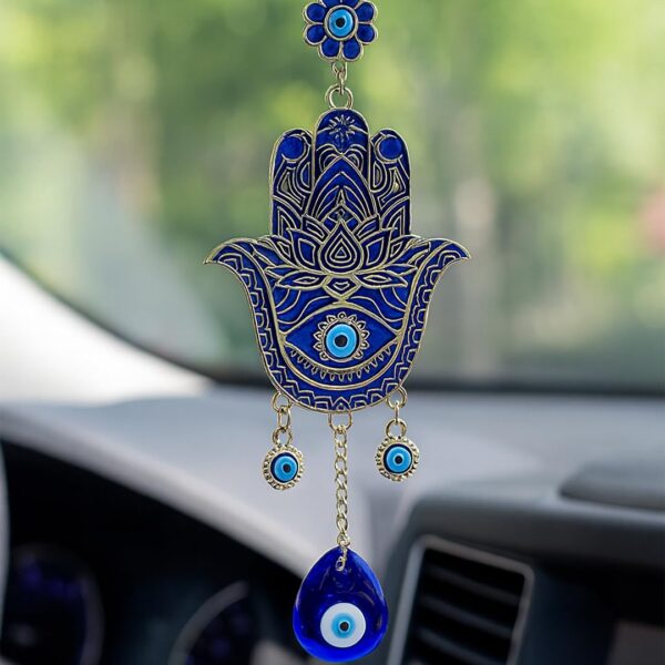 Humsa-Hand-Metal-Evil-Eye-Hanging-for-Car-Mirror-Hanging-Protection-Good-Luck-Charm-and-Prosperity-at-Office-and-Home-Decor-Wall-Hanging-9-inch.jpg Humsa Hand Metal Evil Eye Hanging for Car Mirror Hanging Protection | Good Luck Charm and Prosperity at Office and Home Decor Wall Hanging (9 inch.)