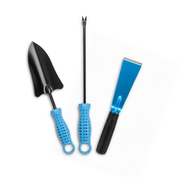 IFFCO Urban Gardens - 3-Piece Garden Tool Set | Transplanter, 2-inch Khurpi & Weeder | Heavy-Duty Gardening Accessories