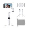 Intsa360 Flow 2 White Gimbal Stabilizer for Smartphone - Foldable Intsa360 Flow 2 White Gimbal Stabilizer for Smartphone - Foldable AI Phone Gimbal, AI&Multi-Person Tracking, Built-in Tripod/Selfie Stick, Remote Control, iPhone/Android Phone Stabilizer, Travel&Vlog