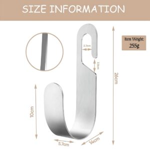 J Shaped Wall Mount Hose Hook Holder | Pipe Holder J Shaped Wall Mount Hose Hook Holder | Pipe Holder Easy Assembly Wall Mounting Durable | Garden, Garage, Workshop, and Outdoor Industrial Applications (1Pcs)
