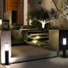 JACKAL LED Pathway Walkway Lights (with Bulb), Gate Pillar Outdoor Floor Lamp Aluminium IP65 Waterproof Bollard Lights for Driveway Yard, Terrace, Lawn, Patio and Garden Decoration – 1 Year Warranty