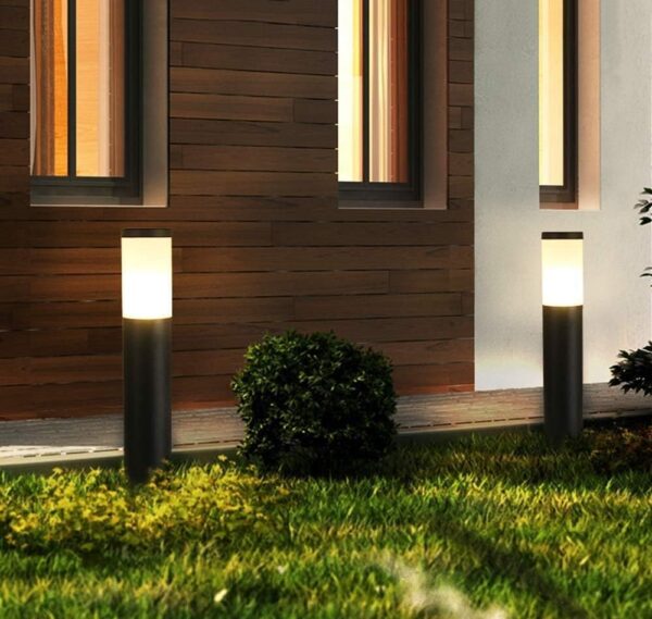 JACKAL LED Pathway Walkway Lights (with Bulb), Gate Pillar Outdoor Floor Lamp Aluminium IP65 Waterproof Bollard Lights for Driveway Yard, Terrace, Lawn, Patio and Garden Decoration – 1 Year Warranty