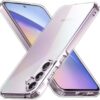 JGD PRODUCTS for Samsung Galaxy A55 5G (2024) Premium Transparent JGD PRODUCTS for Samsung Galaxy A55 5G (2024) Premium Transparent Hybrid Soft Slim Dust Proof Back Case Cover with Camera Protection