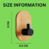 JIALTO-6-pcs-Wooden-Bathroom-and-Kitchen-Hook-Self-Adhesive-Wall-Hook-Essential-Bathroom-Accessories-Stylish-Home-Decor-Items-Durable-Kitchen-Accessories-Items-Rectangle-Silver-Wooden.jpg JIALTO 6 pcs Wooden Bathroom and Kitchen Hook, Self Adhesive Wall Hook - Essential Bathroom Accessories, Stylish Home Decor Items, Durable Kitchen Accessories Items (Rectangle Silver Wooden)