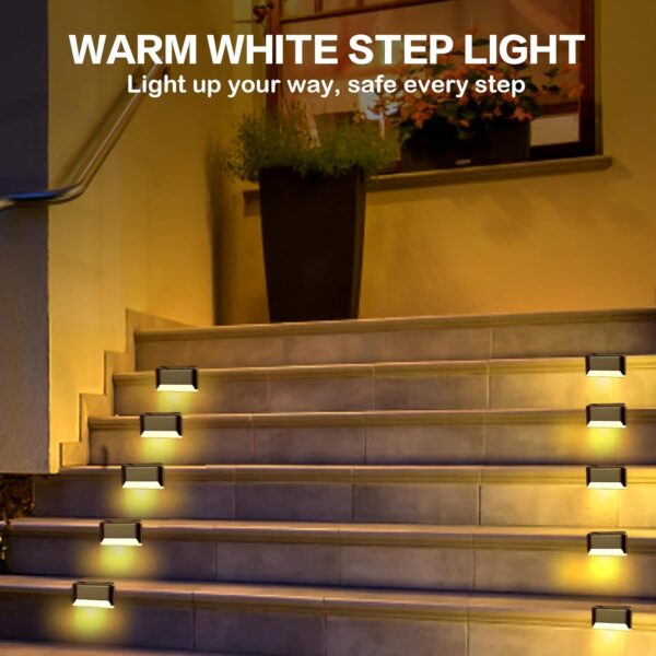 KINZILLA-Plastic-Step-Solar-Light-Outdoor-Waterproof-LED-Fence-Lights-for-Steps-Stairs-Balcony-Railing-Pathway-Garden-Decoration-Safety-Lighting-for-Patio-Yard-Walkway-Exterior-Pack-of-4.jpg KINZILLA Plastic Step Solar Light Outdoor Waterproof LED Fence Lights for Steps Stairs Balcony Railing Pathway Garden Decoration Safety Lighting for Patio Yard Walkway Exterior (Pack of 4)