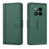 KIVANO LUXE® Compatible for Redmi Note 14 Pro Plus 5G KIVANO LUXE® Compatible for Redmi Note 14 Pro Plus 5G Luxury Handmade Leather Magnetic Flip Folio Case | Card Holder & Kickstand | Slim Protective Cover | Unisex - Green