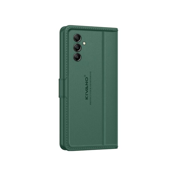 KIVANO-LUXE®-Compatible-with-Samsung-Galaxy-A14-5G-Artisanal-Leather-Wallet-Case-with-Card-Holder-for-Men-Women-Magnetic-Flip-Folio-Cover-with-Stand-RFID-Blocking-Cell-Case-Emerald-Green.jpg KIVANO LUXE® Compatible with Samsung Galaxy A14 5G Artisanal Leather Wallet Case with Card Holder for Men Women, Magnetic Flip Folio Cover with Stand RFID Blocking Cell Case (Emerald Green)