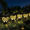 Kadaon Solar Pathway Lights Outdoor, LED Decorative Solar Garden Lights, Waterproof Outdoor Lights for Landscapes, Gardens, Pathways, Walkways and Driveways