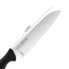 Kai Gift Box Hocho Utility Knife (M) 14.5 cm, 2 Hocho Utility Knife (S) 12.5 cm, Black Stainless Steel Knife Set (Pack of 3)