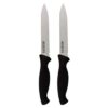 Kai Stainless Steel Kitchen Knife, 2 Pieces, Black Kai Stainless Steel Kitchen Knife, 2 Pieces, Black