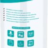 Kitchen Wipes - 100-Count Pack Non-Toxic and Food-Safe Kitchen Wet Wipes with Fresh Citrus Scent for Multiple Surfaces
