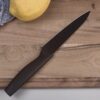 Knife Set Black Harditli Professional Kitchen Covers High Carbon Stainless Steel Meat Ergonomic Home Hotel Restaurant Cove Cutting Knifes Chopping Vegetables Fruits (Set of 3)
