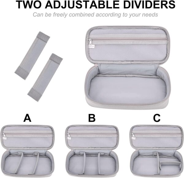 Kuber-Industries-Travel-Organizer-For-Electronic-AccessoriesMultipurpose-PouchAdapter-Cable-Gadget-OrganizerTwo-Comparment-With-Zipper-Grey.jpg Kuber Industries Travel Organizer For Electronic Accessories|Multipurpose Pouch|Adapter, Cable, Gadget Organizer|Two Comparment With Zipper (Grey)