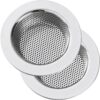 LASSHSWA 2 PCS Kitchen Sink Strainer Stainless Steel, Kitchen Sink LASSHSWA 2 PCS Kitchen Sink Strainer Stainless Steel, Kitchen Sink Drain Strainer?Sink Strainers for Kitchen Sinks with Large Wide Rim 4.5" Diameter, 15 cm