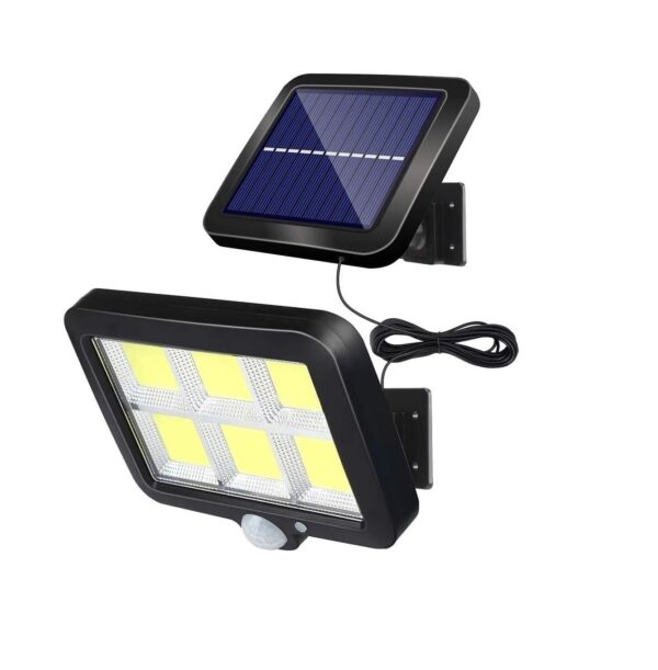 LED Bright Outdoor Solar Lights with Motion Sensor Solar Powered Wireless Waterproof Night Spotlight for Outdoor/Garden Wall, Solar Lights for Home