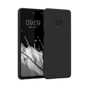 LIRAMARK Silicone Soft Back Cover Case for Xiaomi Redmi Note LIRAMARK Silicone Soft Back Cover Case for Xiaomi Redmi Note 10 Lite/Redmi Note 9 Pro/Redmi Note 9 Pro Max/Poco M2 Pro (Black)