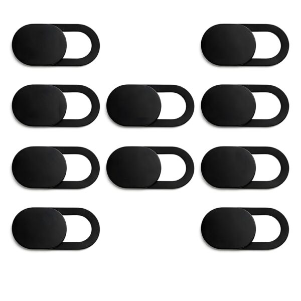 Lapster Laptop Camera Cover Webcam Cover Slider, Ultra Thin Slide Lapster Laptop Camera Cover Webcam Cover Slider, Ultra Thin Slide Blocker for All Laptop PC Tablet (Pack of 10 pcs)