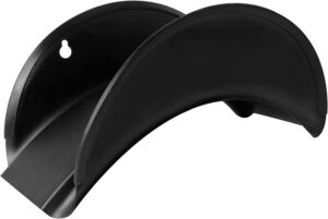 Leafly Hose Hanger - Wall-Mounted Heavy Duty Garden Hose Holder, Car Hose Bracket with Screws and Expansion Bolt Bracket (Iron)