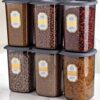 Leak-Resistant-Tight-Kitchen-Containers-Set-of-6-Kitchen-Storage-Box-for-Pulses-Cereals-Grains-Dry-Fruits-Pantry-Organization-Kitchen-Items-for-Home-1200-MLTransparent06-UNI418.jpg Leak Resistant Tight Kitchen Containers Set of 6, Kitchen Storage Box for Pulses Cereals, Grains, Dry Fruits, Pantry Organization Kitchen Items for Home (1200 ML,Transparent)(06) UNI418