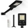 Lifelong 100 W Solar Light for Outdoor Garden | 6000 Lifelong 100 W Solar Light for Outdoor Garden | 6000 mAh Waterproof Wall Light with Remote | Street Light with 1200 Lumens | Motion Sensor | Energy Saving for Home| Ideal for Gate, Yard & Pillar etc