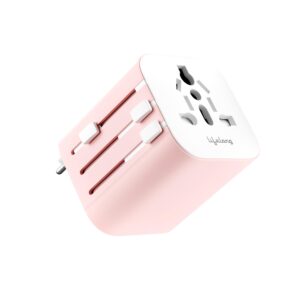 Lifelong Electronics 10A Universal Travel Adapter All in One | Lifelong Electronics 10A Universal Travel Adapter All in One | 2500W Heavy Duty Power | 180+ Countries - Europe/US/UK/AU/Asia etc. | 9-Hole International Worldwide Socket Accessories (Latest Launch)