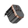 Lifelong Electronics Universal Travel Adapter All in One | 2000W Lifelong Electronics Universal Travel Adapter All in One | 2000W Heavy Duty with 20W Type C & 2 USB A | 180+ Countries - Europe/US/Asia etc. | International Socket Accessories