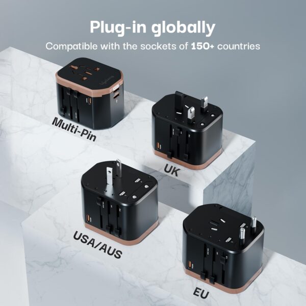 Lifelong-Electronics-Universal-Travel-Adapter-All-in-One-2000W-Heavy-Duty-with-20W-Type-C-2-USB-A-180-Countries-EuropeUSAsia-etc.-International-Socket-Accessories.jpg Lifelong Electronics Universal Travel Adapter All in One | 2000W Heavy Duty with 20W Type C & 2 USB A | 180+ Countries - Europe/US/Asia etc. | International Socket Accessories