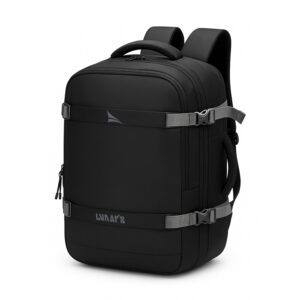 Lunar's 45L Laptop Backpack with Anti-Theft Pocket | Foam Padded Weekender Travel Laptop Backpack | Laptop Bag 16 Inch | Travel Weekender College School bag for boys | Office bag for man