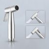 MIORAH MIORAH SS 304 Jet Spray Gun for Toilet | Hand Shower for Bathroom | Health Faucet with High Pressure Spray | Durable Stainless Steel