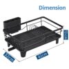 MOROVIK-Utensils-Drying-RackDish-Drying-Rack-with-Drainer-TrayAnti-Rust-Smart-Drainage-System-Drainboard-with-Detachable-Cutlery-HolderKitchen-Vessels-Organizer-Water-Utensils-Basket-Black.jpg MOROVIK Utensils Drying Rack/Dish Drying Rack with Drainer Tray/Anti Rust, Smart Drainage System Drainboard with Detachable Cutlery Holder/Kitchen Vessels Organizer & Water Utensils Basket (Black)