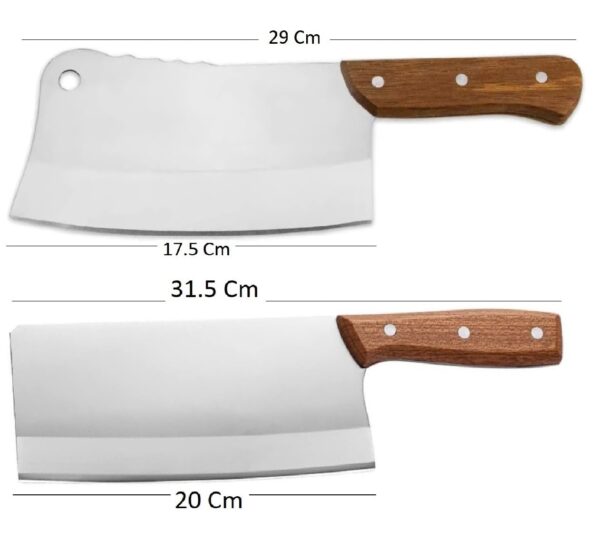 Meat-Cleaver-Knife-Chinese-Kitchen-Cleaver-Knife-Stainless-Steel-Chopper-Chef-Knife-Professional-Kitchen-Knives-Meat-Vege-Slicer-Chopping-KnifePack-of-2.jpg Meat Cleaver Knife, Chinese Kitchen Cleaver Knife Stainless Steel Chopper Chef Knife Professional Kitchen Knives Meat Vege Slicer Chopping Knife(Pack of 2)