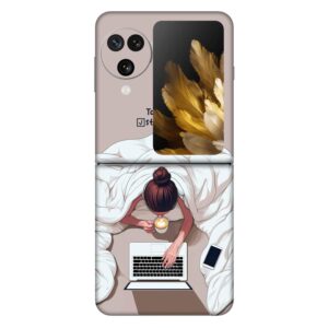 Mobile Skins Compatible with Oppo FIND N3 FLIP 5G (Not Back Cover) Scratchless Back & Camera Protection Skins for Oppo FIND N3 FLIP 5G ; Oppo FIND N3 FLIP 5G -DP-183