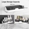 MosQuick®-Pack-of-2-Self-Adhesive-Plastic-Bathroom-Rack-Bathroom-Organiser-Without-Drill-Bathroom-Shelves-Wall-Mounted-Shelves-Kitchen-Shelf-Storage-Rack-Bathroom-Accessories-Rack-Shelf-White-Black.jpg MosQuick® Pack of 2 Self-Adhesive Plastic Bathroom Rack Bathroom Organiser Without Drill Bathroom Shelves Wall Mounted Shelves Kitchen Shelf Storage Rack Bathroom Accessories Rack Shelf White & Black