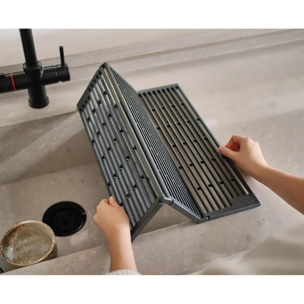 Multipurpose-Folding-Over-Sink-Dish-Drying-Rack-–-Roll-Up-Heat-Resistant-Silicone-Kitchen-Drainer-–-Collapsible-Sink-Rack-for-Fruits-Vegetables-and-Utensils-1-Pcs.jpg Multipurpose Folding Over Sink Dish Drying Rack – Roll Up Heat Resistant Silicone Kitchen Drainer – Collapsible Sink Rack for Fruits, Vegetables and Utensils (1 Pcs)