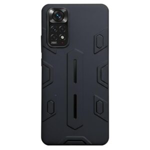 NIUKIN Soft Shield Pro Mobile Back Case for Xiaomi Redmi Note 11 / Xiaomi Redmi Note 11s | Shockproof Scratchproof Cover | Black