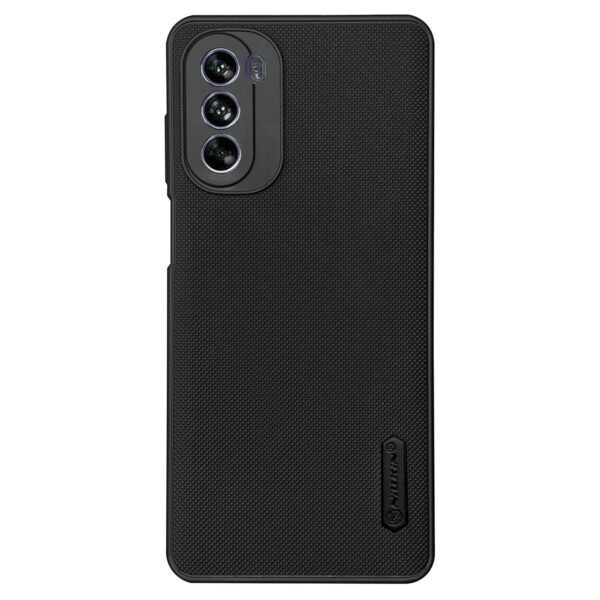 NIUKIN Super Frosted Shield Pro Soft Mobile Back Case for NIUKIN Super Frosted Shield Pro Soft Mobile Back Case for Motorola Moto G62 5G | Shockproof Scratchproof Cover | Black