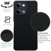 NIUKIN Super Frosted Shield Pro Soft Mobile Back Case for Vivo Y11 5G / Vivo Y21 5G | Shockproof Scratchproof Cover | Black