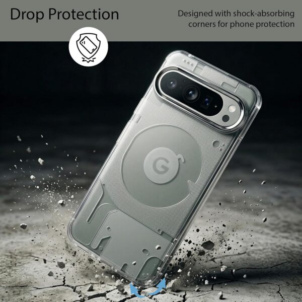 NIUKIN-Transparent-Slim-Fit-Soft-Back-Case-for-Google-Pixel-9-Pro-XL-360-Degree-Protection-Silicon-Shockproof-Cover.jpg NIUKIN Transparent Slim-Fit Soft Back Case for Google Pixel 9 Pro XL | 360 Degree Protection | Silicon Shockproof Cover